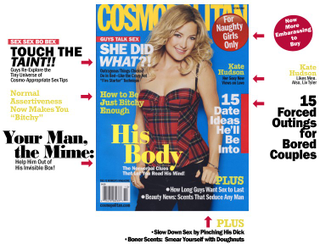 Illustration for article titled Sex, Guys, And Exclamation Points: Fun With October Cosmo